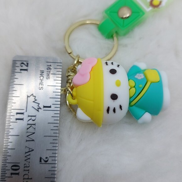 2/$25 Hello Kitty keychai wrist strap lanyard with "The sunshine Unicorn" - Picture 5 of 6